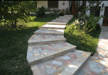 scale in pietra roma
